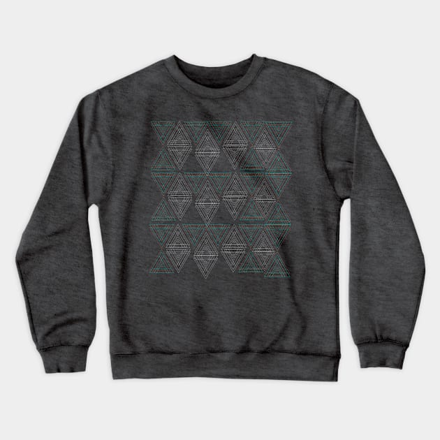 the march of triangles Crewneck Sweatshirt by LLLTees